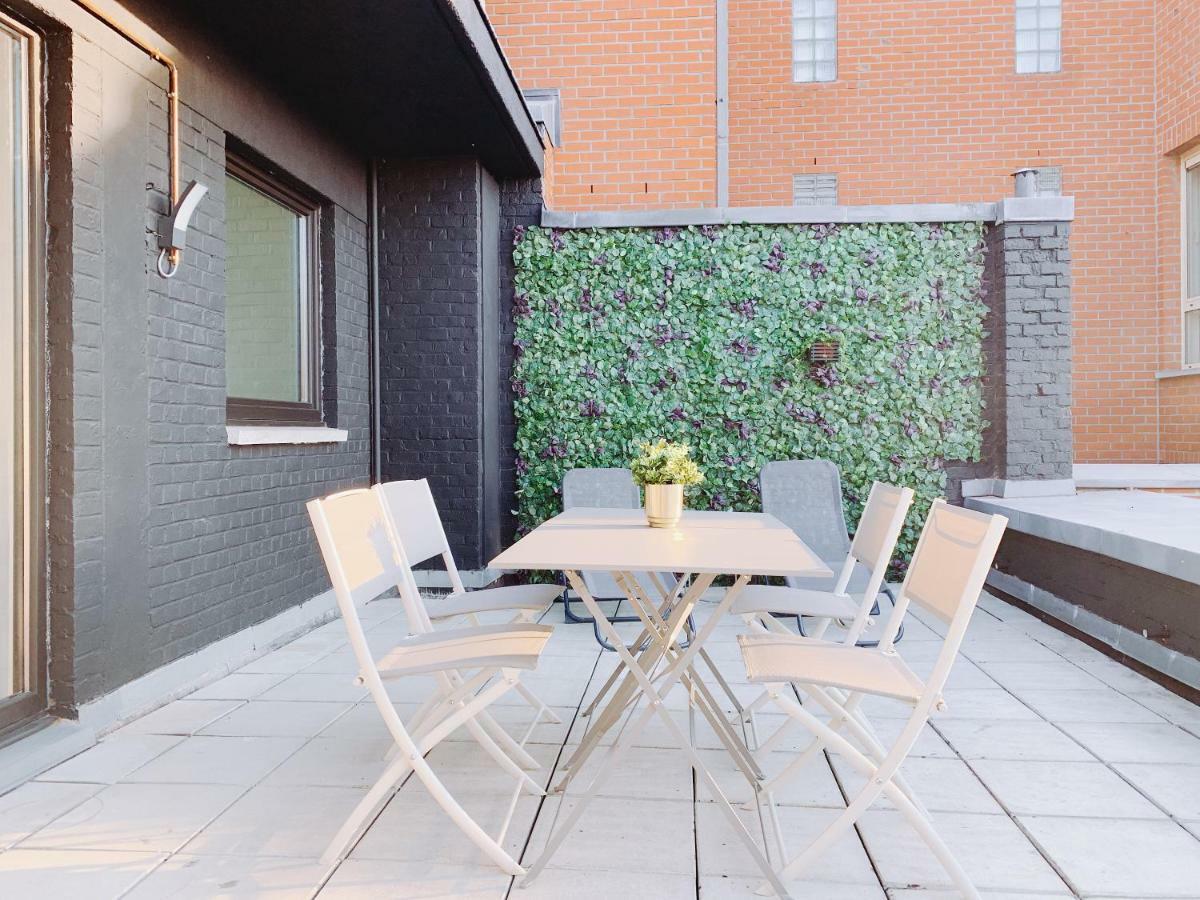 Ferienwohnung Luxury Apart' Mons City Center With Terrace Exterior foto